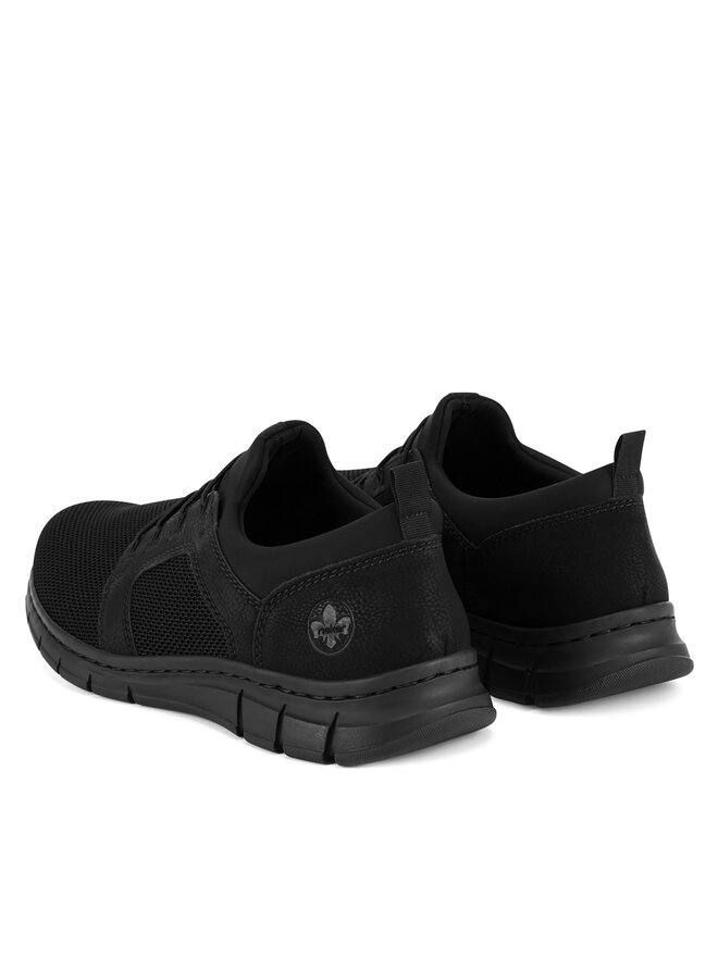 Rieker Sneakersy Rieker B7796-01 Čierna
