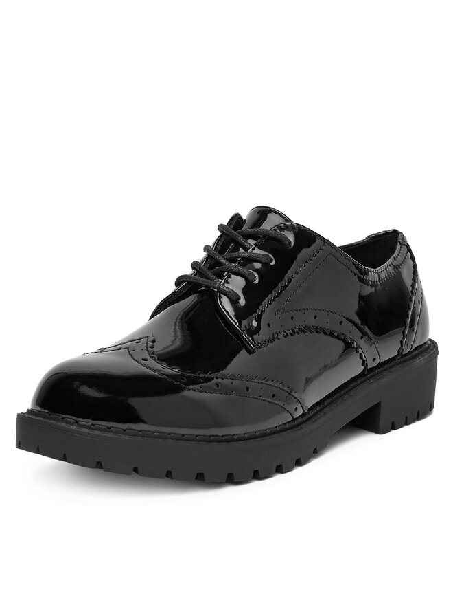DeeZee Półbuty DeeZee WS5601-06 Czarny