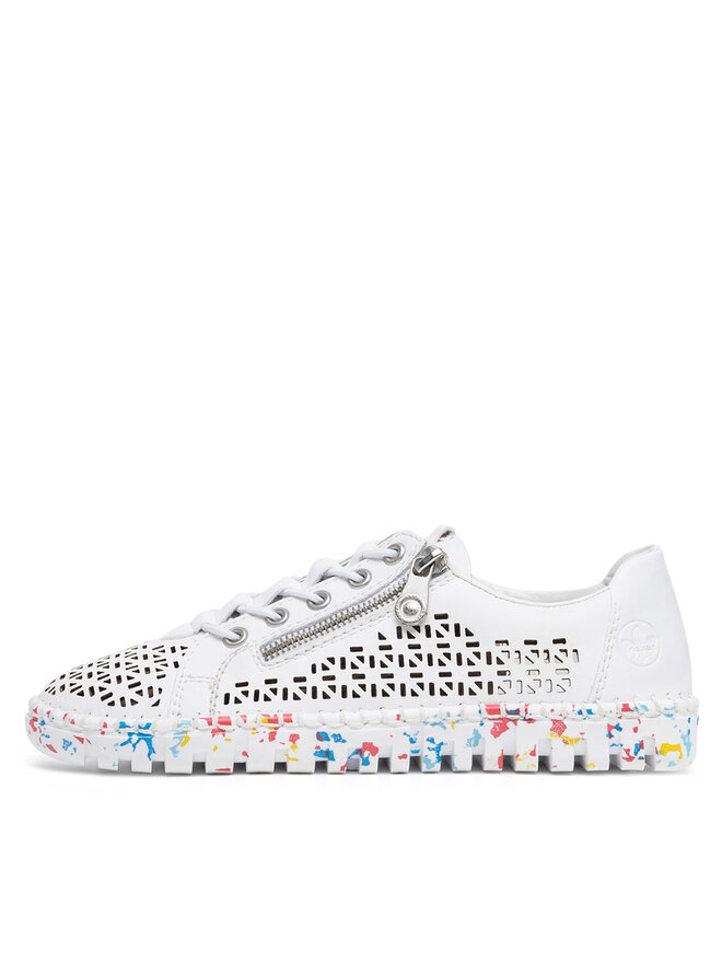 Rieker Halbschuhe Rieker M2357-80 Weiß