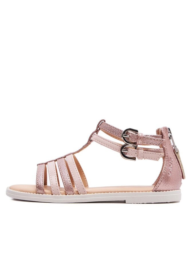 Geox Sandály Geox J Sandal Karly Girl J7235D 0QDHH C8172 S Růžová