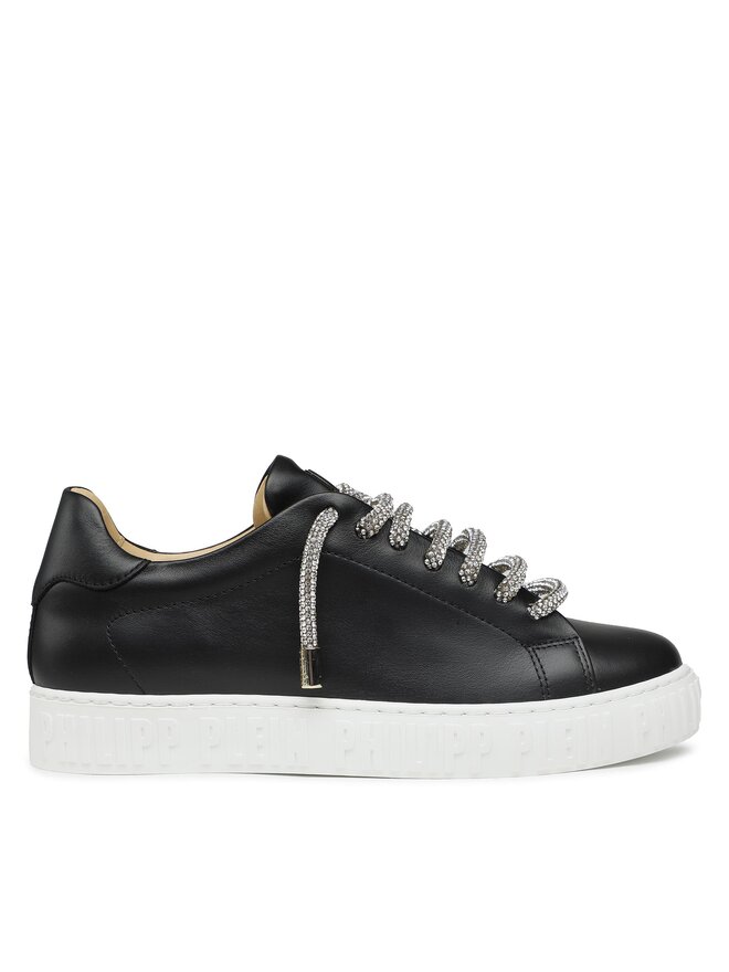 PHILIPP PLEIN Laisvalaikio batai PHILIPP PLEIN Lo-Top Sneaker Basic AABS WSC2633 PLE075N Juodojo rodžio padengimas