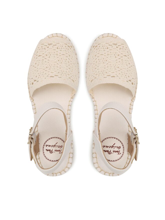 Toni Pons Espadrilky Toni Pons Eulalia Écru