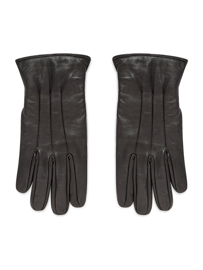Jack&Jones Herrenhandschuhe Jack&Jones Jacmontana Leather Gloves Noos 12125090 Schwarz
