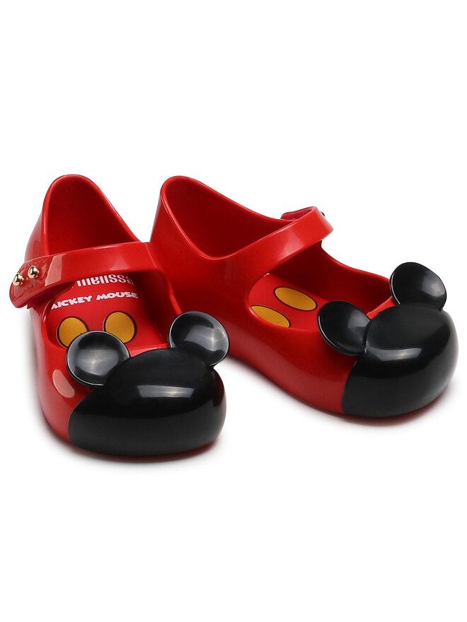 Melissa Félcipő Melissa Mini Melissa Ultragirl + Mickey 33344 Piros