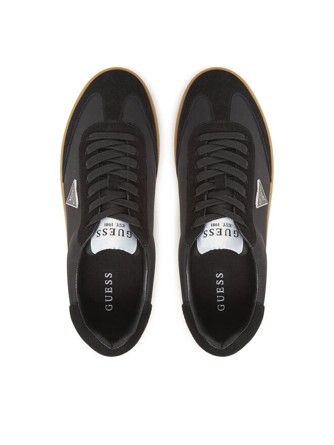 Guess Sneakers Guess FMTWIM LEA12 Schwarz