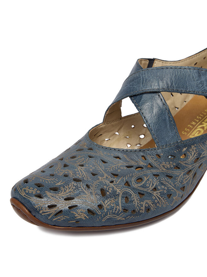 Rieker Halbschuhe Rieker 43773-12 Dunkelblau