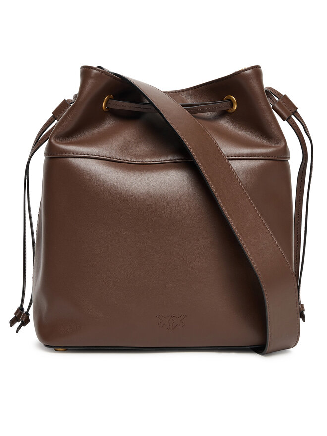 PINKO Дамска чанта PINKO Secchiello Classic Al 25-26 PLTT 104305 A0QO Кафяв