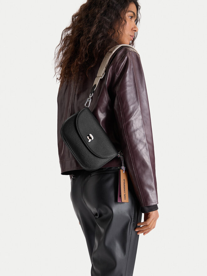 KARL LAGERFELD Handtasche KARL LAGERFELD A4W30008 Schwarz