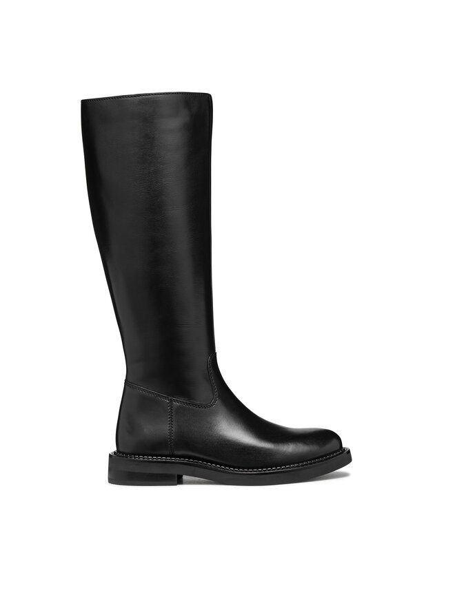 Geox Kozačky ve vojenském stylu Geox D Serilda D46WYA 00043 C9999 Černá