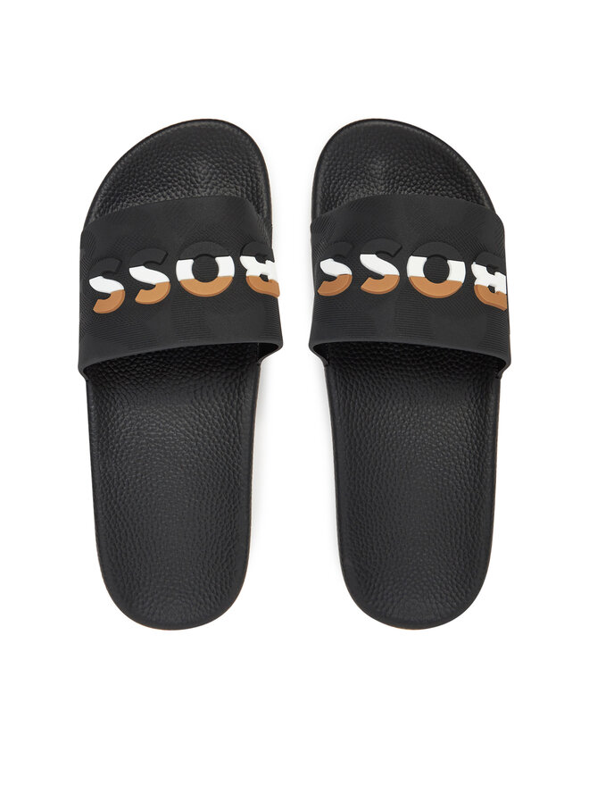 BOSS Natikači BOSS J52269 S Črna