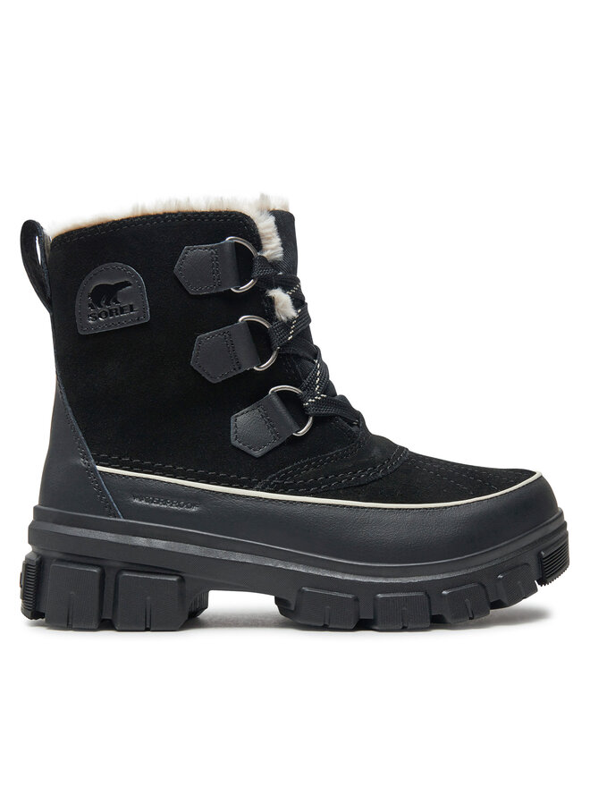 Sorel black booties on sale
