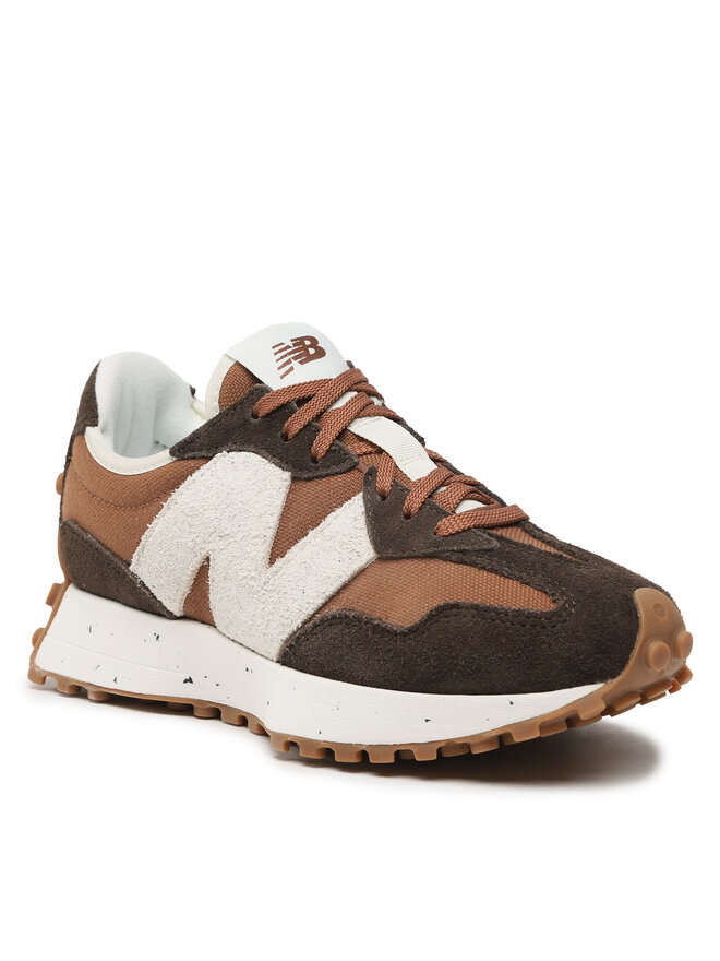 New balance tenis marron clearance