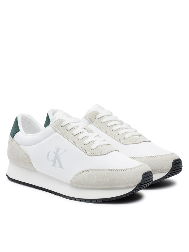 Calvin Klein Jeans Sneakers Calvin Klein Jeans Retro Runner YM0YM01119 Écru
