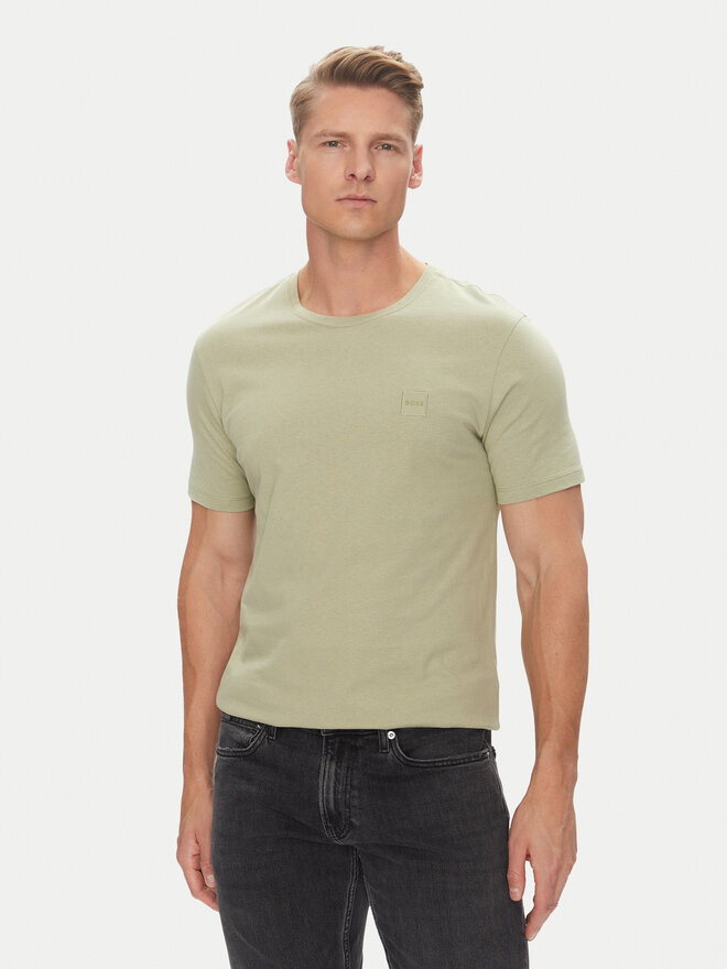BOSS BOSS Футболка Tales 50508584 Зелений Regular Fit