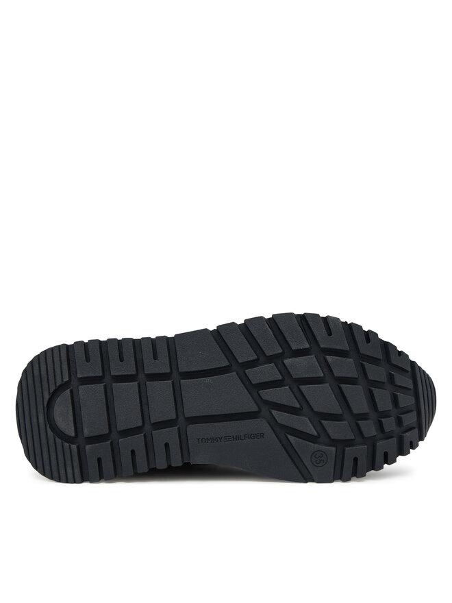 Tommy Hilfiger Sneakers Tommy Hilfiger Low Cut Lace-Up T3A9-33996-1355X Schwarz