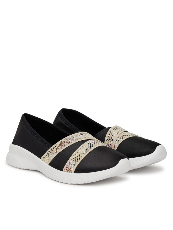 Puma Półbuty Puma Adelina 2 Snake Chic 400702 01 Czarny