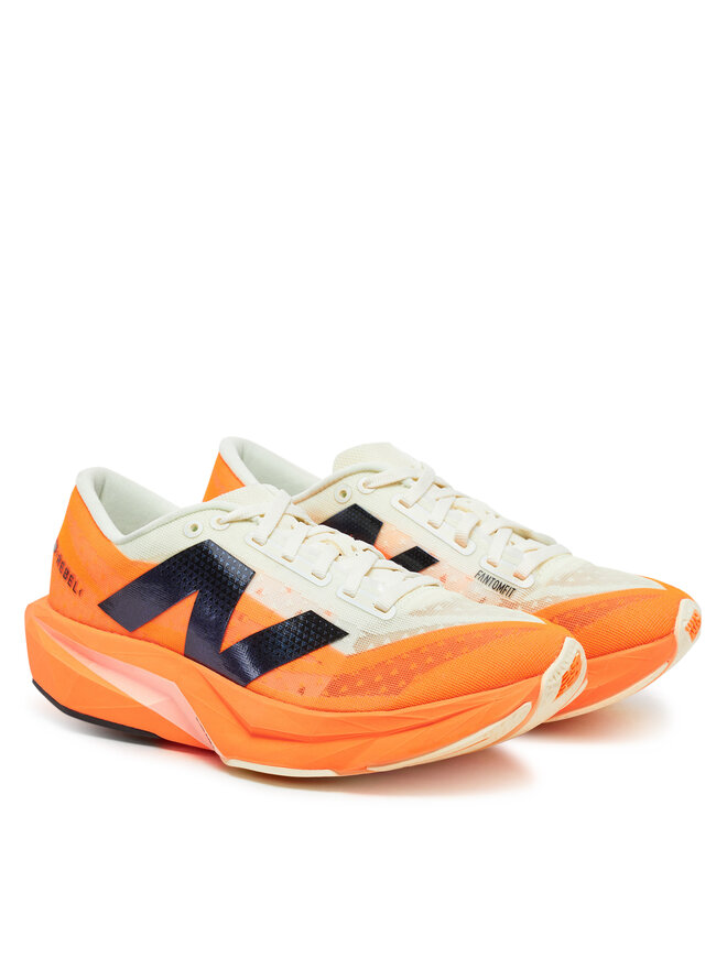 New Balance Bežecké topánky New Balance FuelCell Rebel v4 WFCXCC4 Oranžová