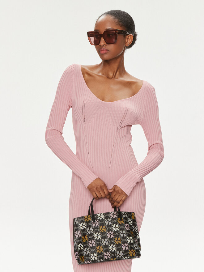 PINKO Kabelka Pinko Carrie Shopper Classic PE 24 PLTT 102833 A1EM Černá