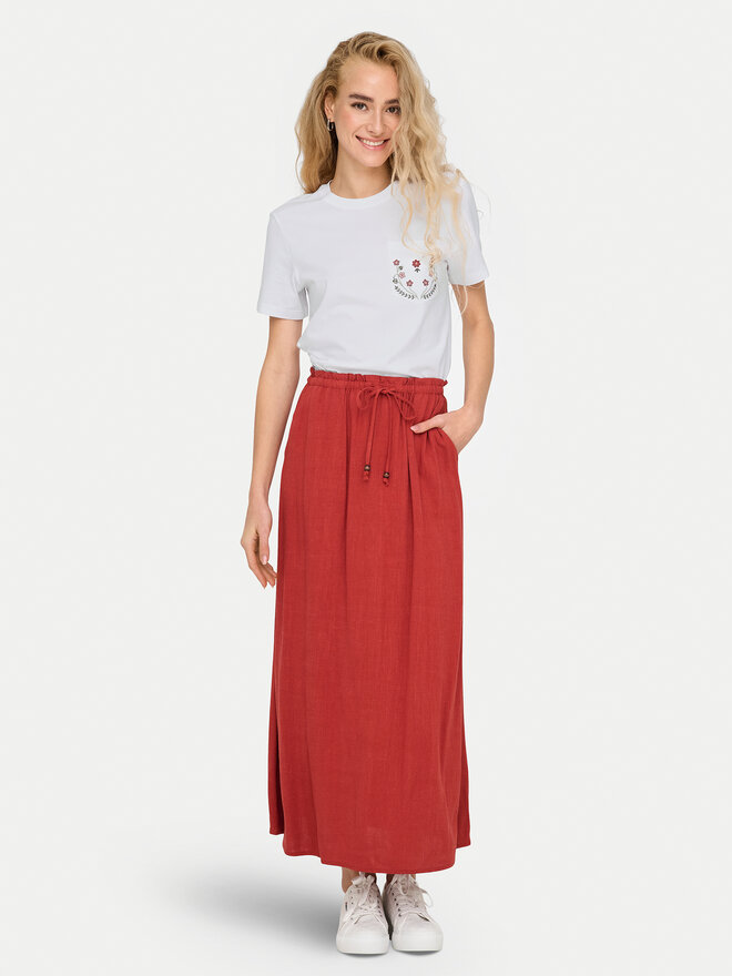 ONLY ONLY T-Shirt Polly 15317989 Λευκό Regular Fit