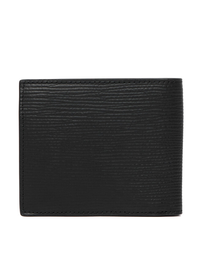 Tommy Hilfiger Geldbörse Tommy Hilfiger Th Business Saffiano Cc And Coin AM0AM14784 Schwarz