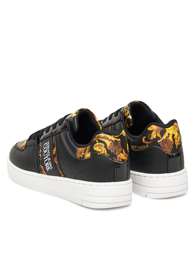 Versace Jeans Couture Сникърси Versace Jeans Couture 79VA3SJ7 Черен