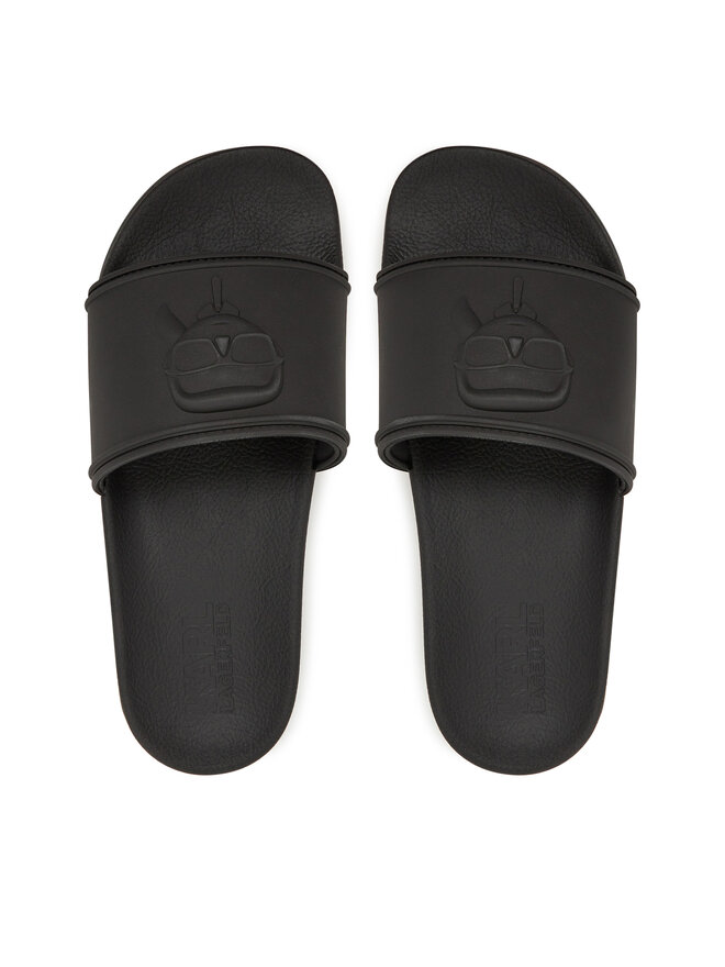 KARL LAGERFELD Natikači KARL LAGERFELD Kondominium KL88819 Črna