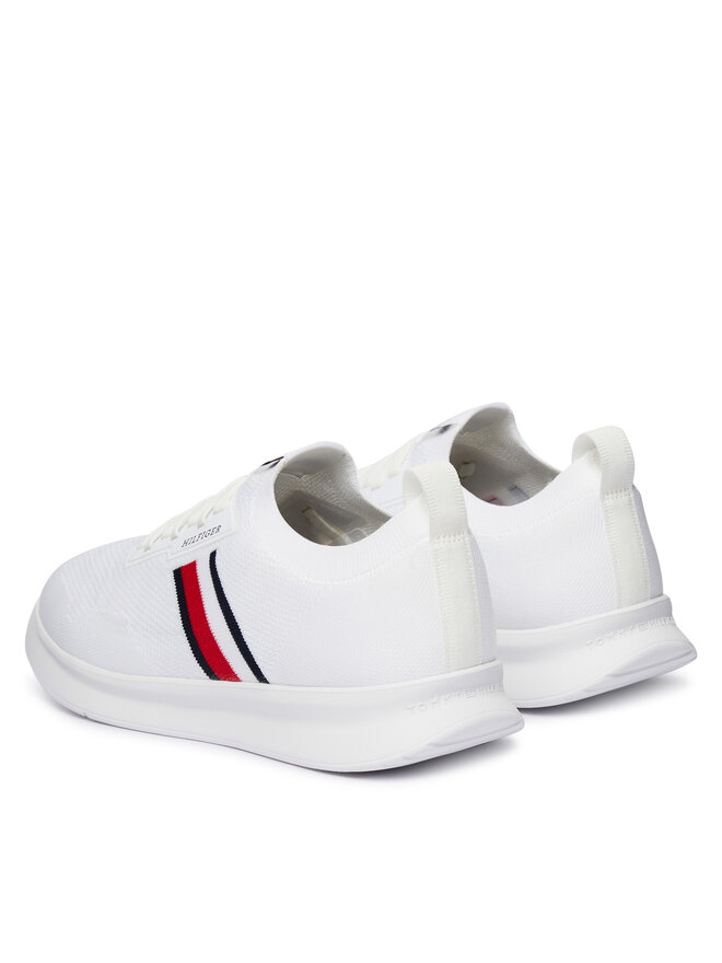 Tommy Hilfiger Sneakers Tommy Hilfiger Lightweight Knitted Runner FM0FM05756 Weiß
