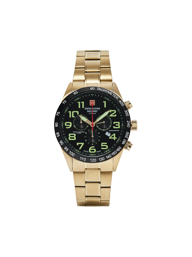 Swiss Alpine Military Годинник Swiss Alpine Military 7047.9117 Золотий