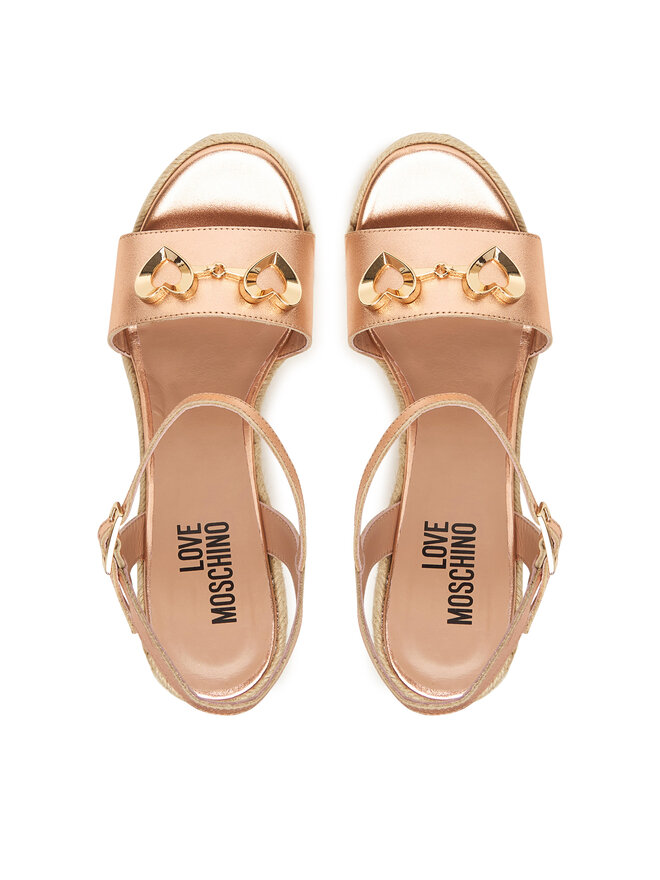 LOVE MOSCHINO Еспадрильї LOVE MOSCHINO JA1615BI0OIC0600 Рожевий