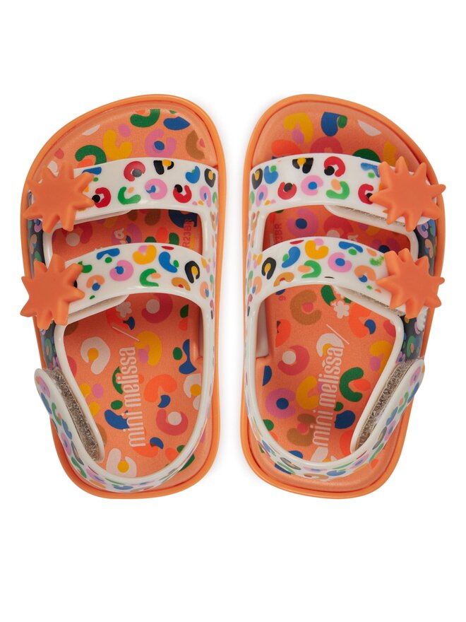 Melissa Sandały Melissa Mini Melissa Estrelar + Fabula Bb 35721 Pomarańczowy