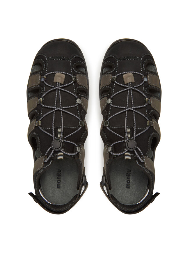Manitu Sandalen Manitu 620012-09 Grau