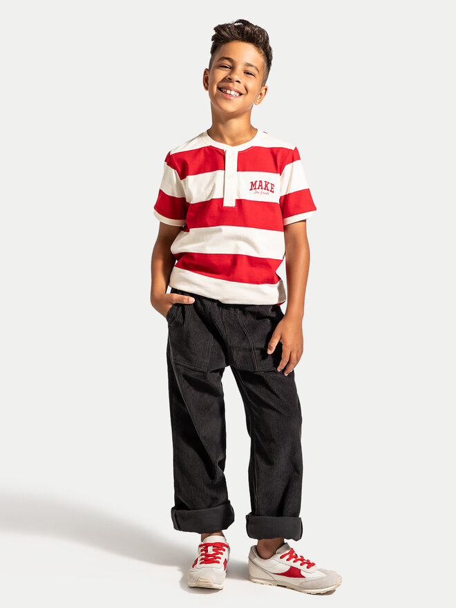 Coccodrillo Coccodrillo T-Shirt ZC4143201ABJ Κόκκινο Regular Fit