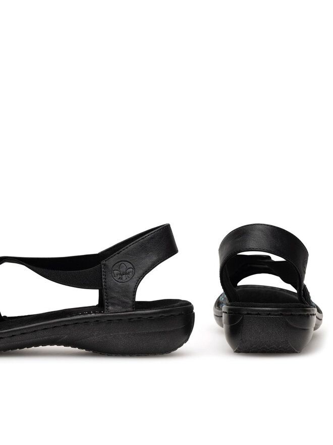 Rieker Sandalen Rieker 60880-00 Schwarz