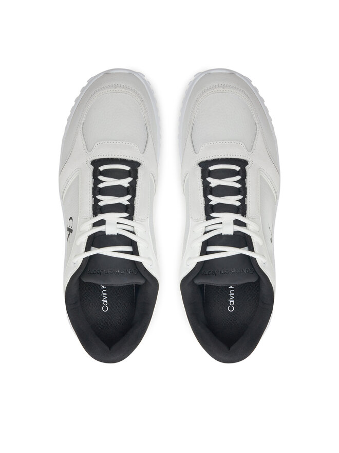 Calvin Klein Jeans Αθλητικά Calvin Klein Jeans Eva Runner Low Mg Wmm YM0YM01145 Λευκό