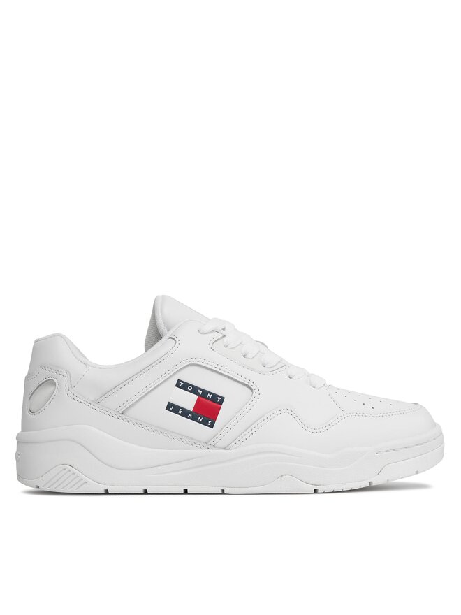 Tommy Jeans Snīkeri Tommy Jeans Tjm Leather Outsole Color EM0EM01350 Balts
