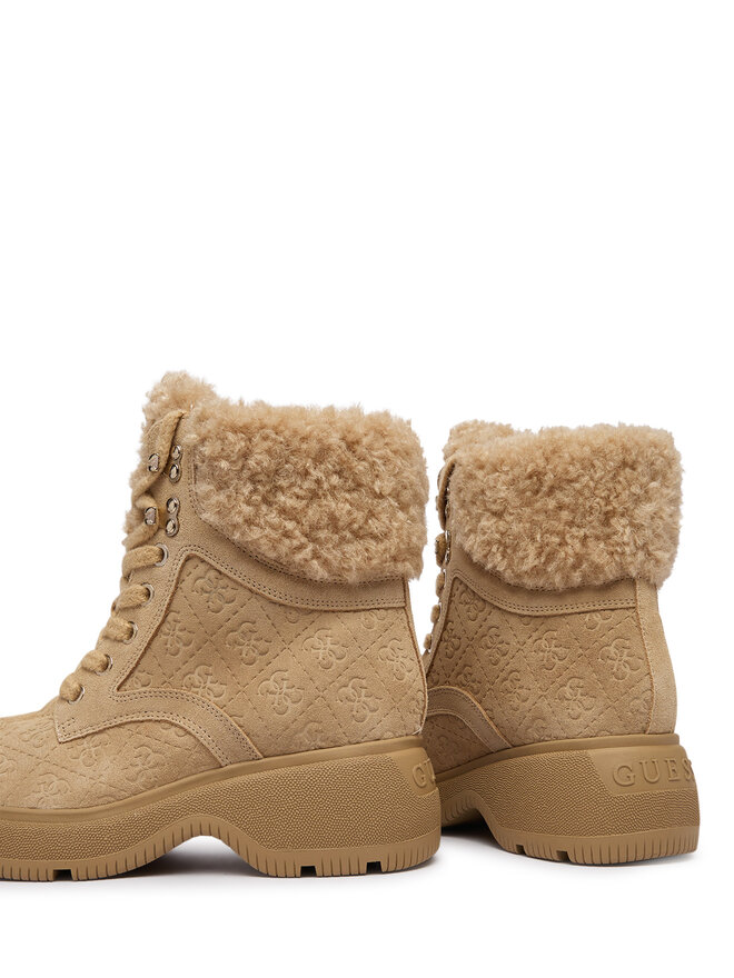 Guess Schnürschuhe Guess FLFVIK SUE10 Beige