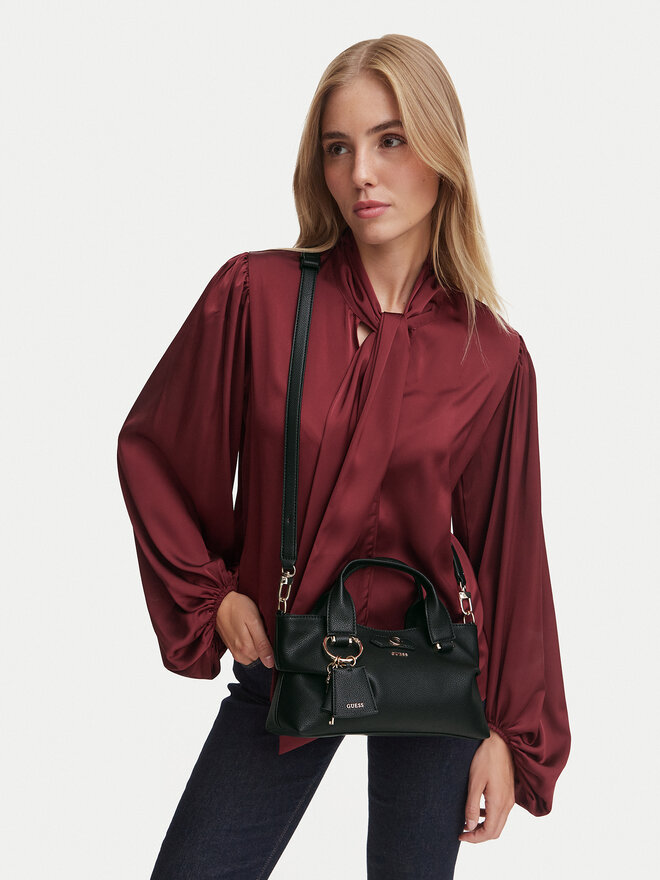 Guess Handtasche Guess Suzy Mini HWBG23 22760 Schwarz