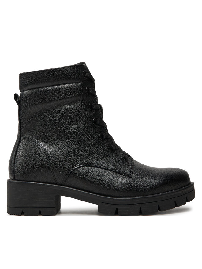 Jana Schnürstiefeletten Jana 8-25263-43 Schwarz