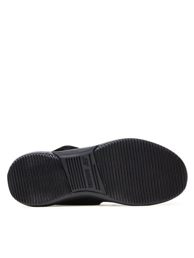 Skechers Īsie zābaki Skechers On-The-Go Midtown 144271/BBK Melns