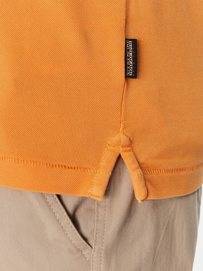 Napapijri Napapijri Polo Elbas NP0A4GDL Narančasta Regular Fit