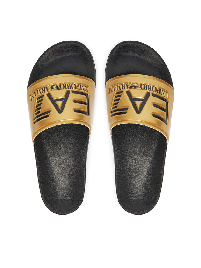 EA7 Emporio Armani Pantoletten EA7 Emporio Armani 7X000108 AF15118 MZ097 Goldfarben