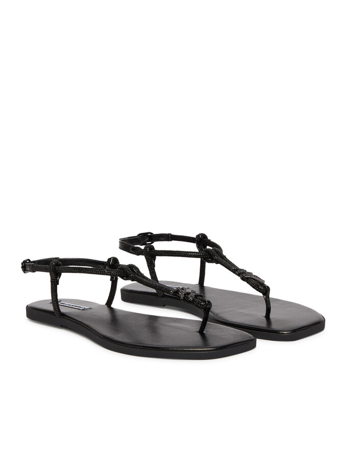 KARL LAGERFELD Босоніжки KARL LAGERFELD Olympia II KL87416 Чорний
