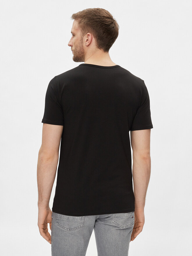 Tommy Hilfiger Tommy Hilfiger Σετ 3 T-Shirts UM0UM03138 Μαύρο Regular Fit