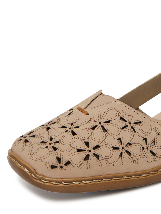 Rieker Halbschuhe Rieker 41356-60 Beige