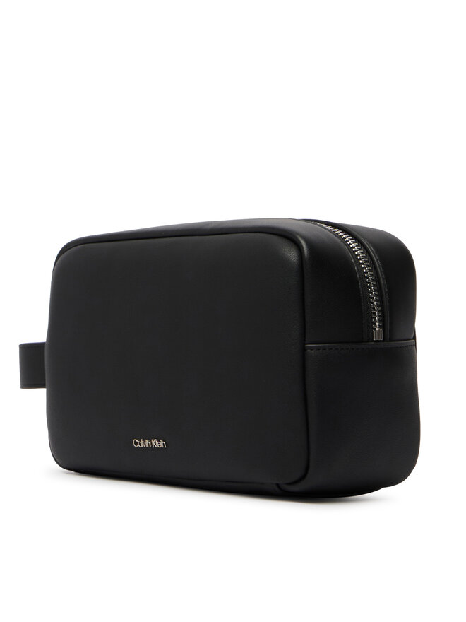 Calvin Klein Kosmetiktasche Calvin Klein Raised Dopp Kit LV04D1227G Schwarz