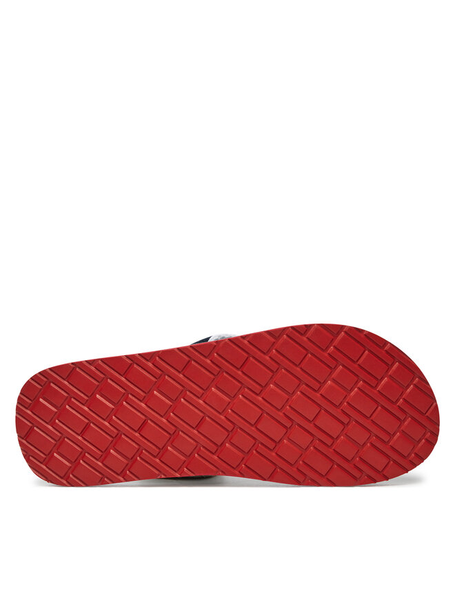 Tommy Hilfiger Žabky Tommy Hilfiger Patch Hilfiger Beach Sandal FM0FM05435 Tmavomodrá