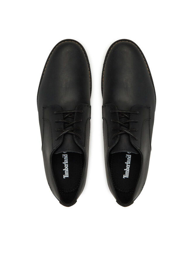 Timberland Polobotky Timberland Woodhull Leather Oxford TB0A2CWA0011 Černá