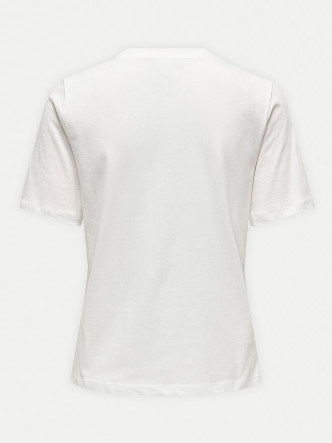 ONLY ONLY Póló Rosie 15332339 Fehér Regular Fit