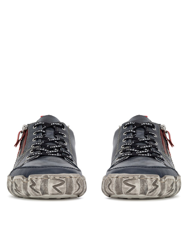 Rieker Halbschuhe Rieker L0302-14 Blau