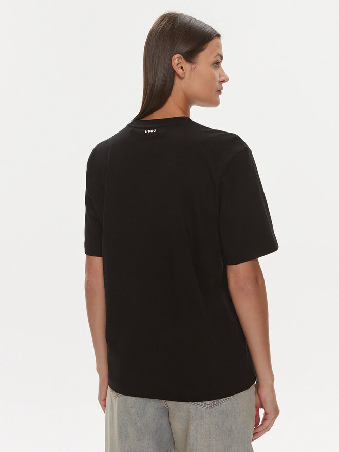 HUGO HUGO Camiseta Dashire_4 50489198 Negro Regular Fit